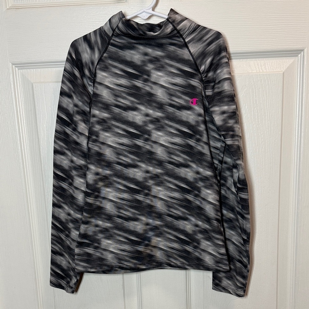 Girls Champion Cold Gear Mock Neck Long Sleeve